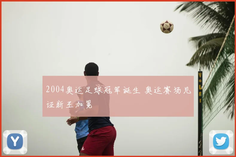 2004奥运足球冠军诞生 奥运赛场见证新王加冕