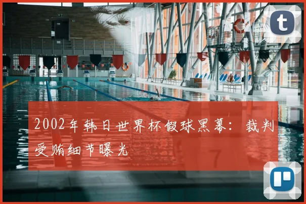 2002年韩日世界杯假球黑幕：裁判受贿细节曝光